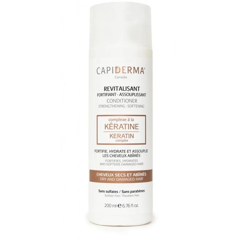 CAPIDERMA Capiderma Revitalisant aprés shampooing à la kératine (200 ml)