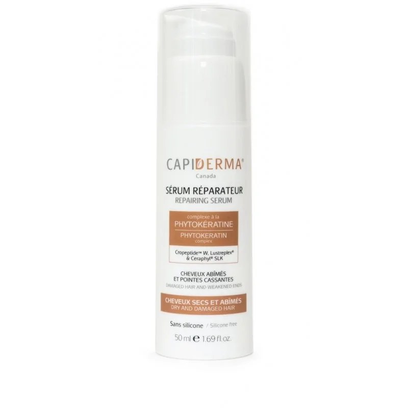CAPIDERMA Capiderma Sérum Réparateur Cheveux Abîmés 50 ml