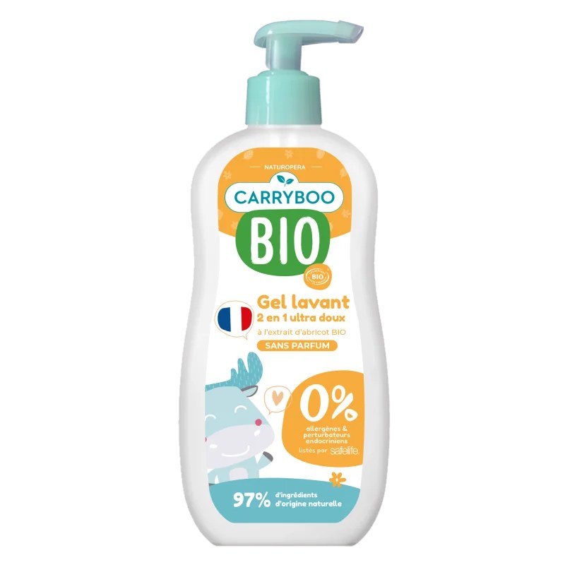 CARRYBOO CARRYBOO BIO GEL LAVANT 2 EN 1 ULTRA DOUX 500ML
