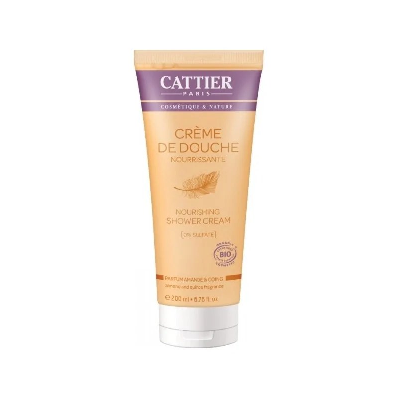 CATTIER Cattier CREME DE DOUCHE NOURRISSANTE-parfum AMANDE ET COING 200ml