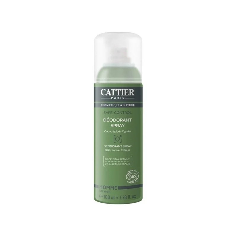 CATTIER Cattier  DEODORANT SPRAY - SAFE-CONTROL 100ml