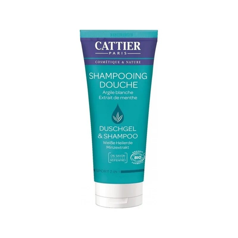 CATTIER Cattier GEL DOUCHE SPORT - CORPS ET CHEVEUX  200ml