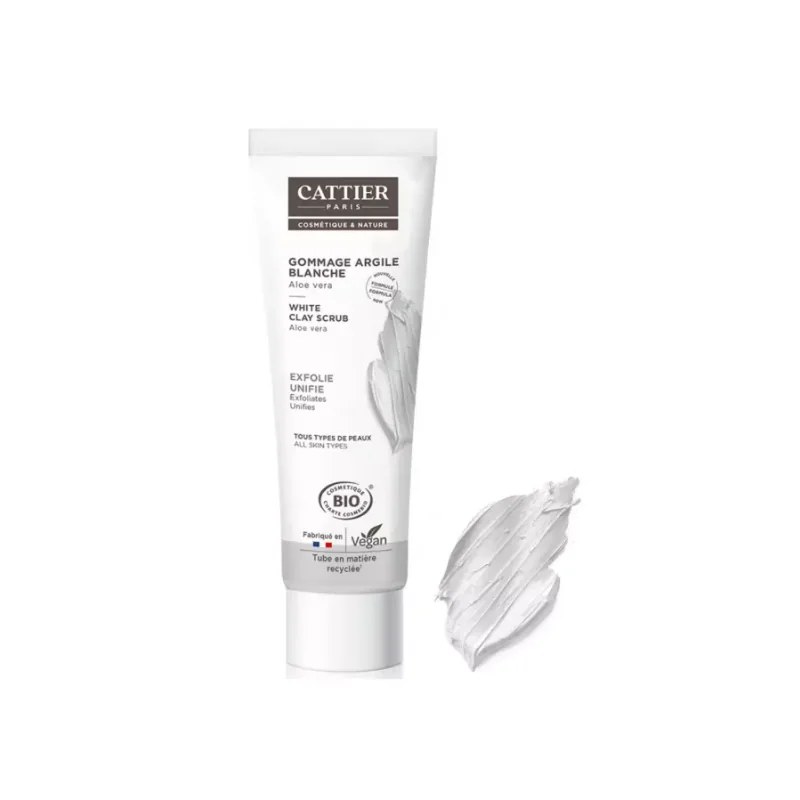 CATTIER Cattier GOMMAGE A L'ARGILE BLANCHE 100ml