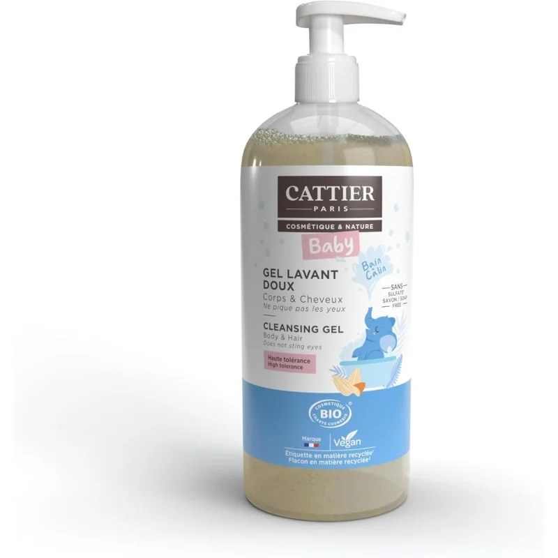 CATTIER Cattier Lait de Toilette Bébé - BIO - 500 ml