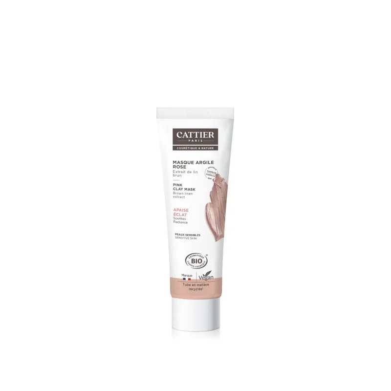 CATTIER Cattier MASQUE A L'ARGILE ROSE 100ml
