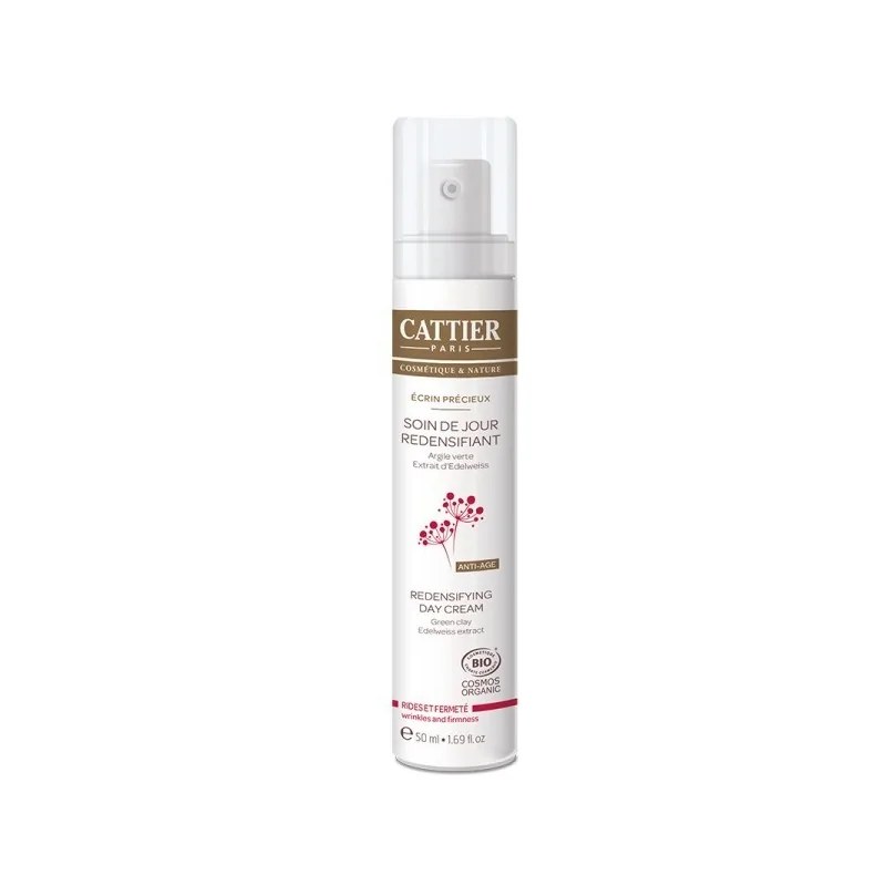 CATTIER Cattier Soin de jour Redensifiant bio Rides et Fermeté Ecrin Précieuse 50ml