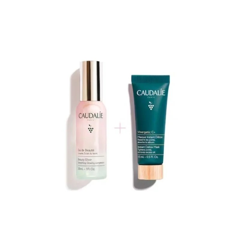 Caudalie  CAUDALIE DUO EAU DE BEAUTE 30ML + MASQUE DETOX 15ML — vue 2