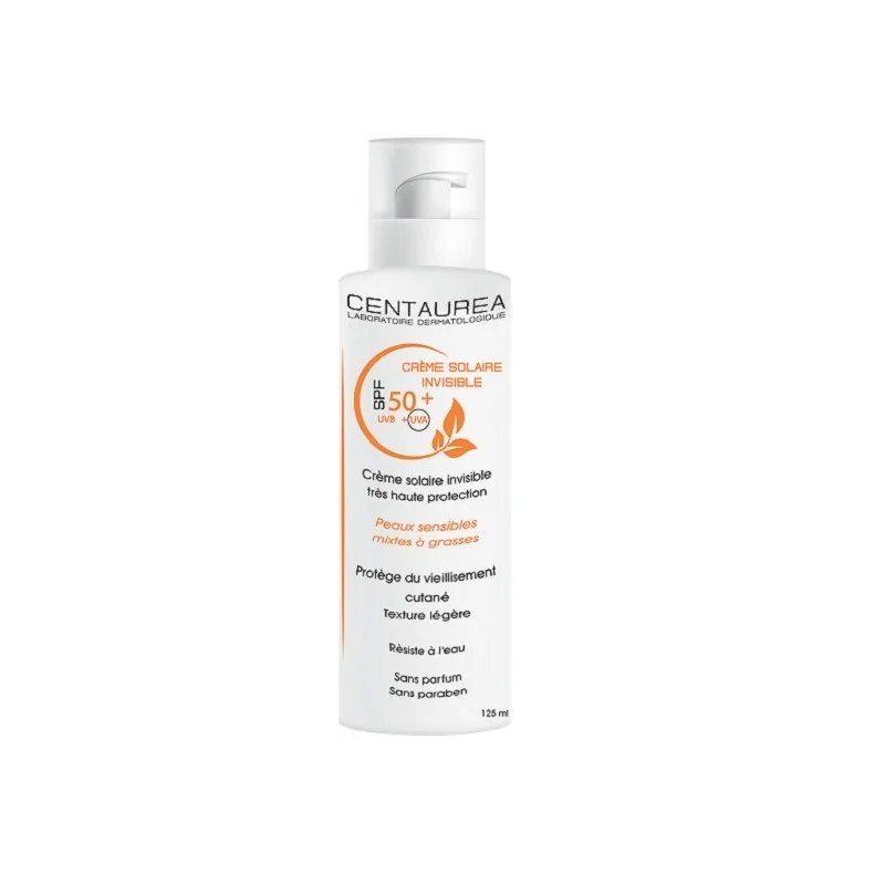 CENTAUREA  CENTAUREA Crème Solaire Invisible Spf50+ 125ml