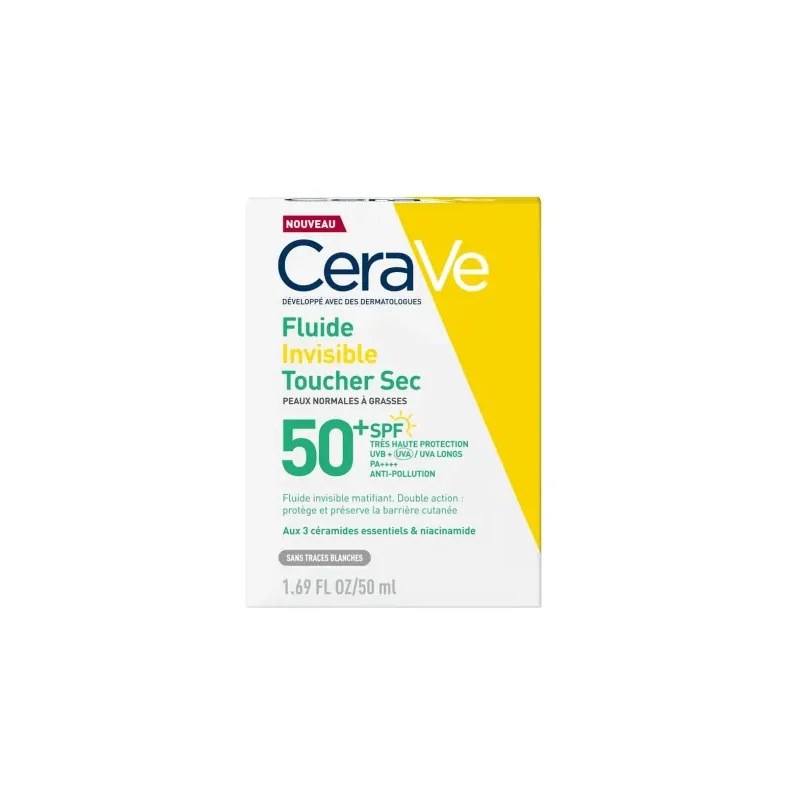 CERAVE   CeraVe Fluide invisible toucher sec SPF50+ 50ml