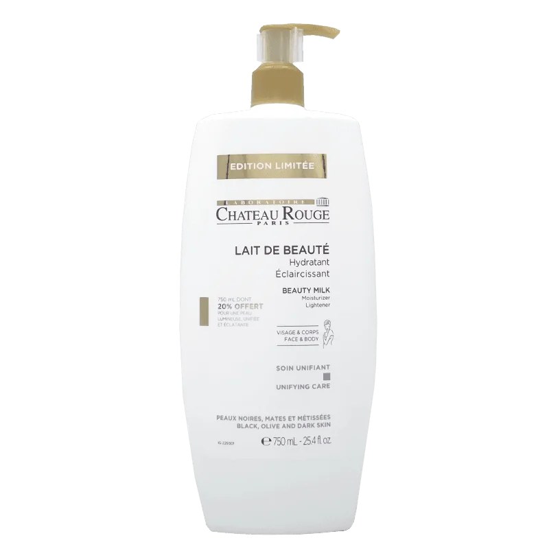 CHATEAU ROUGE Château rouge Lait de beauté éclaircissant 750ml