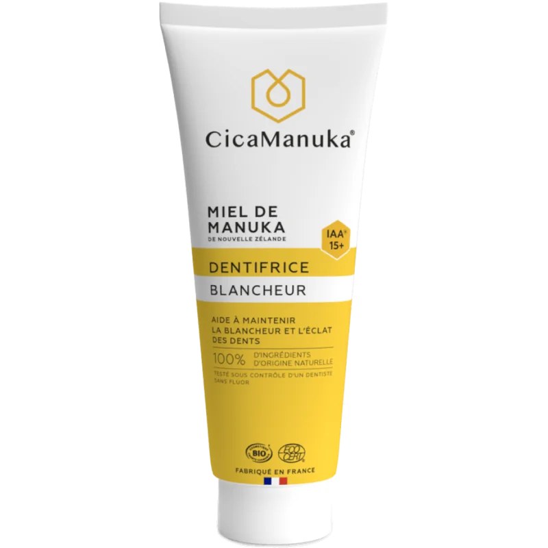CICA MANUKA CICA MANUKA DENTIFRICE BLANCHEUR IAA15+75ML