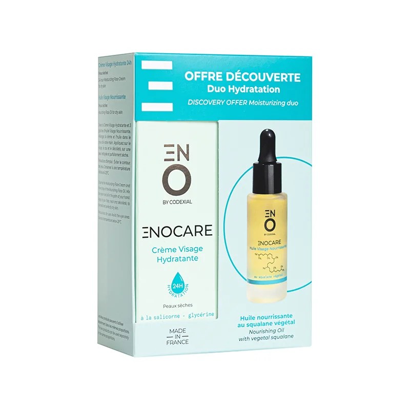 CODEXIAL Codexial ENOCARE crème visage + Huile nourissante Visage Coffret