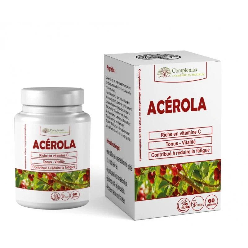 Complemax Complemax Acerola 500mg 60 gelules