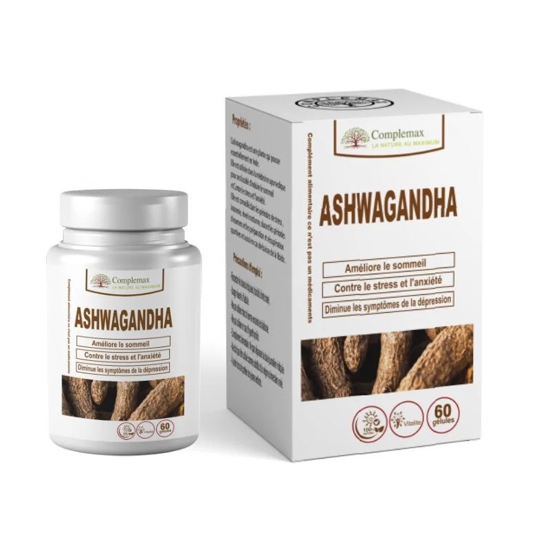 Complemax Complemax Ashwaganda 60 Gelules