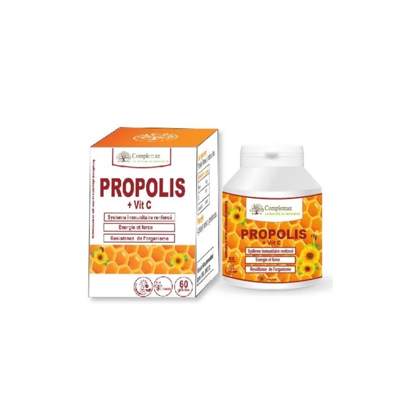 Complemax Complemax Propolis + Vitamine C 250mg 60 gelules