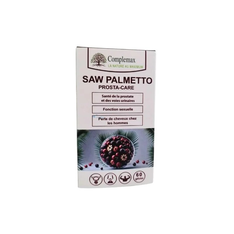 Complemax Complemax Saw Palmetto 60 Gelules