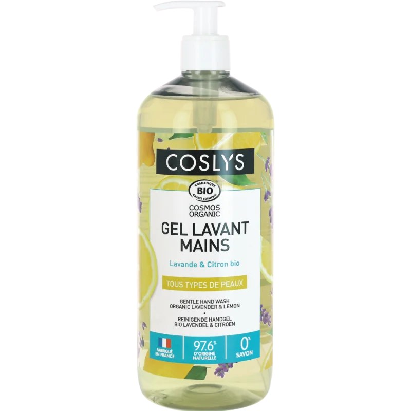 coslys COSLYS GEL LAVANT MAIN LAVANDE CITRON 1L