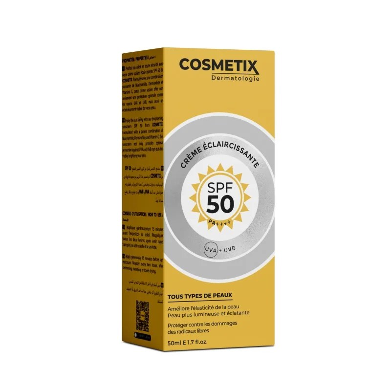 COSMETIX DERMATOLOGIE COSMETIX DERMATOLOGIE SOIN 2X1 ÉCLAIRCISSANT SPF50 50ml