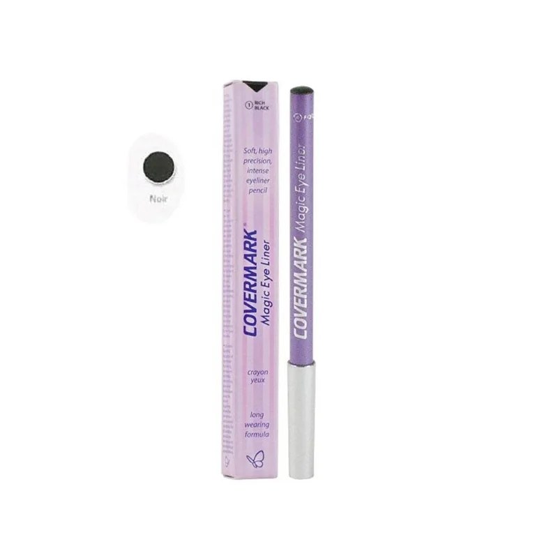 COVERMARK COVERMARK Magic Eye Liner Noir N°1 1.5g - Crayon Yeux Waterproof Anti-Âge Premium