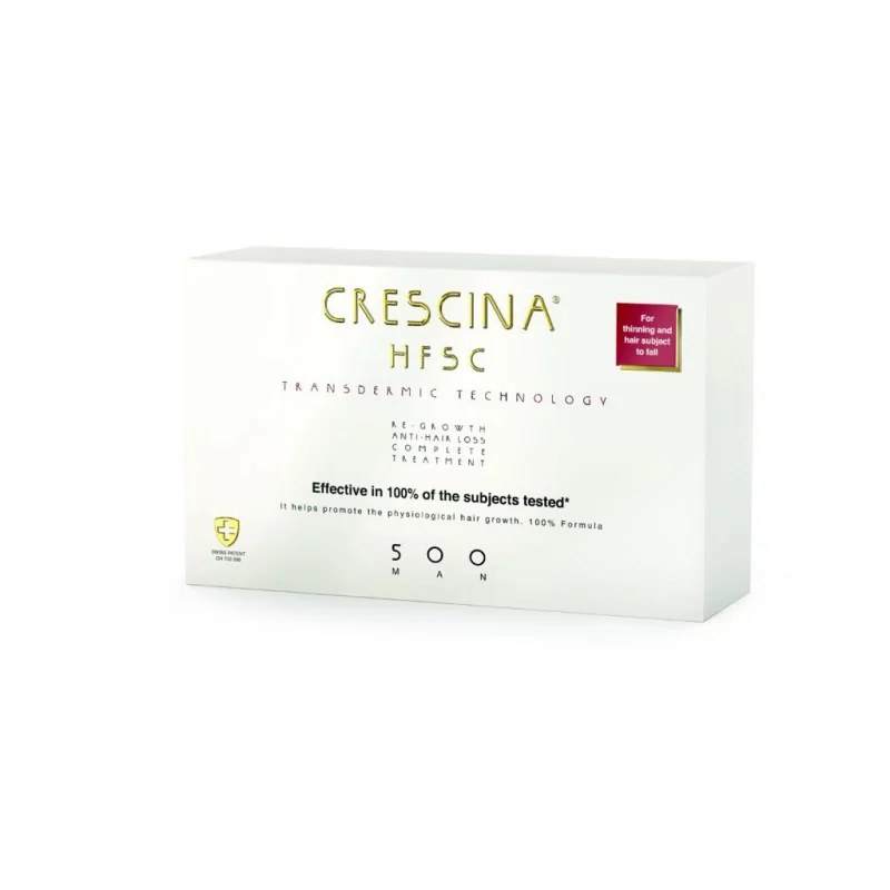 CRESCINA Crescina HFSC Transdermic Complet 500 Man 10+10*3.5ml