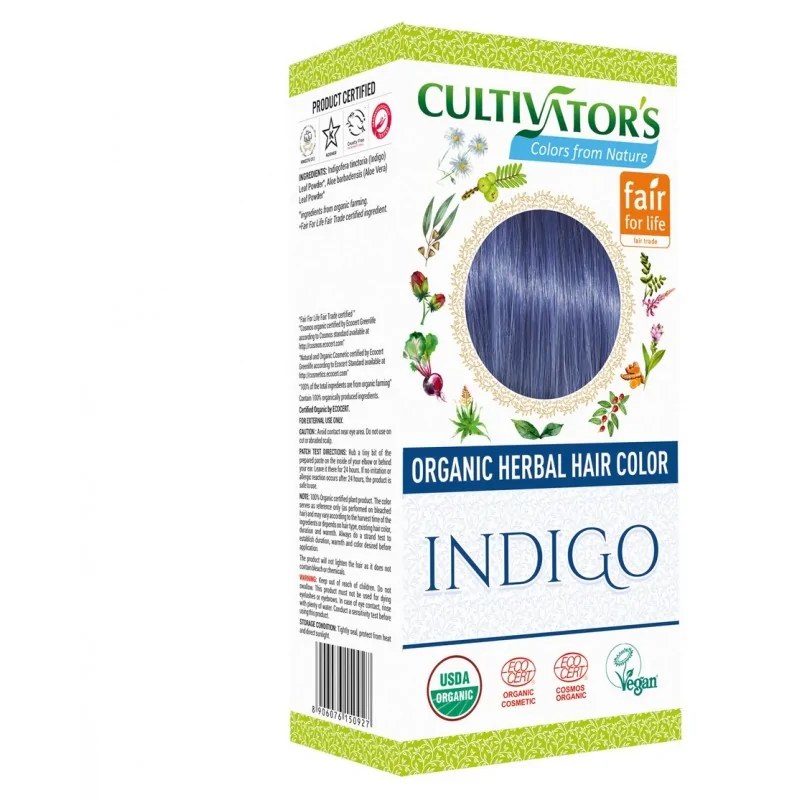 Cultivator's  CULTIVATORS ORGANIC HERBAL HIAR COLOR INDIGO