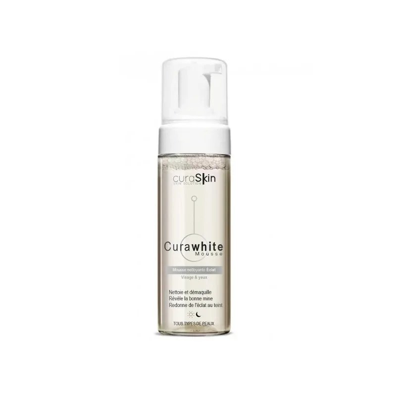 Curaskin Curaskin Curawhite Mousse Nettoyant Eclat 150ml
