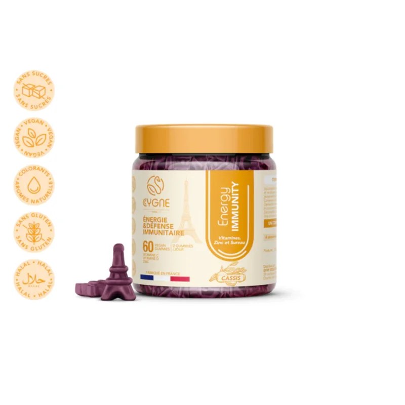 Cygne Cygne Energy Immunity 60 gummes
