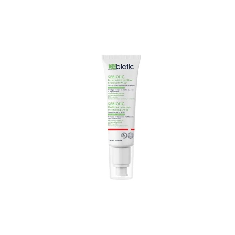 D-BIOTIC D-Biotic Sebiotic Ecran Solaire Matifiant spf50+ 50ml