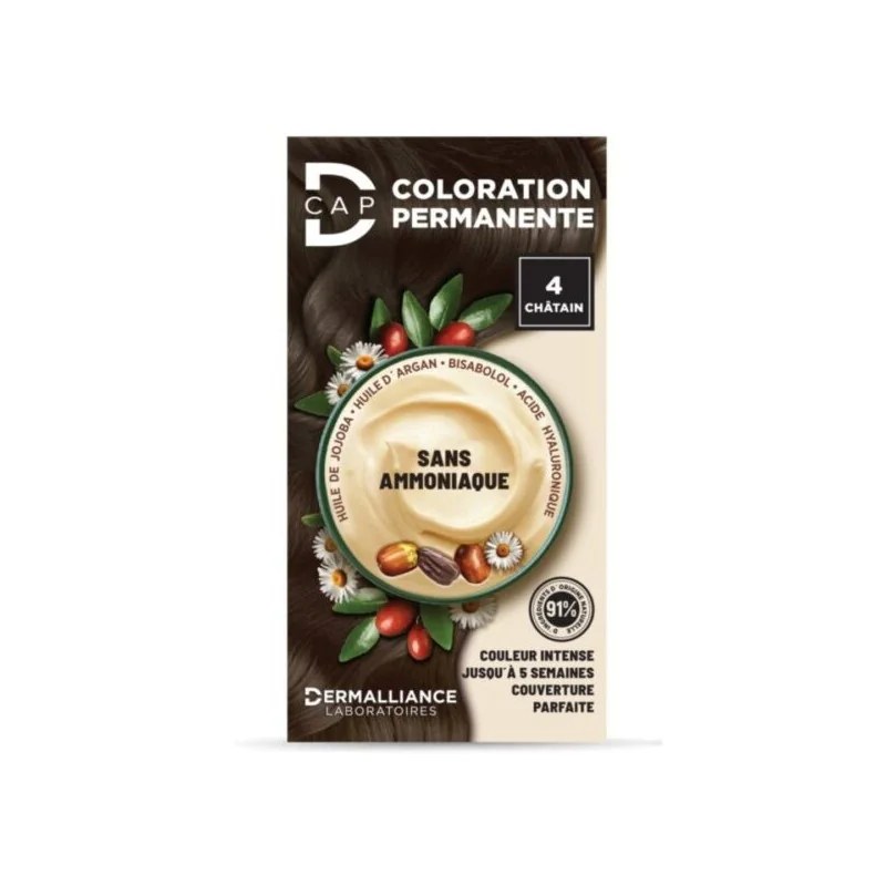 D-CAP D-CAP Coloration N°4 Chatain