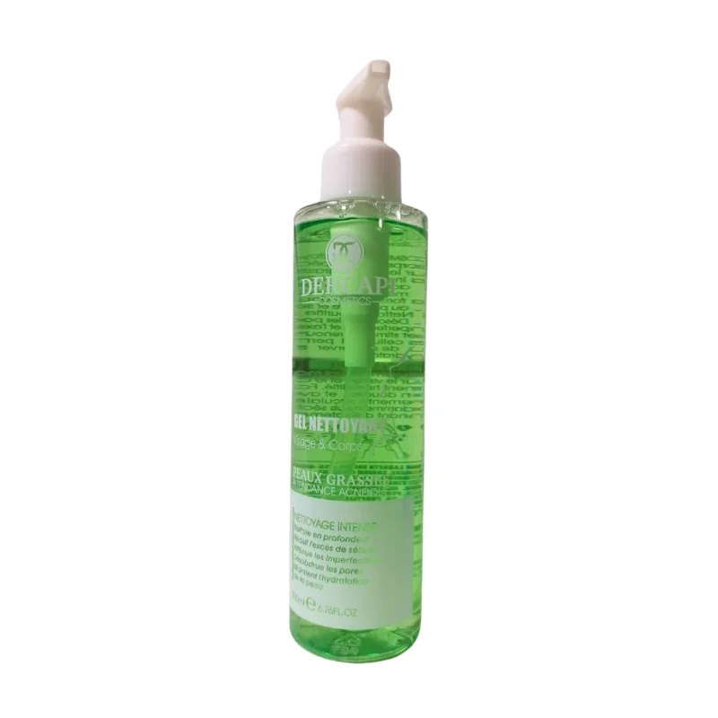 DERCAPI Dercapi gel nettoyant Peaux Grasses 200ml