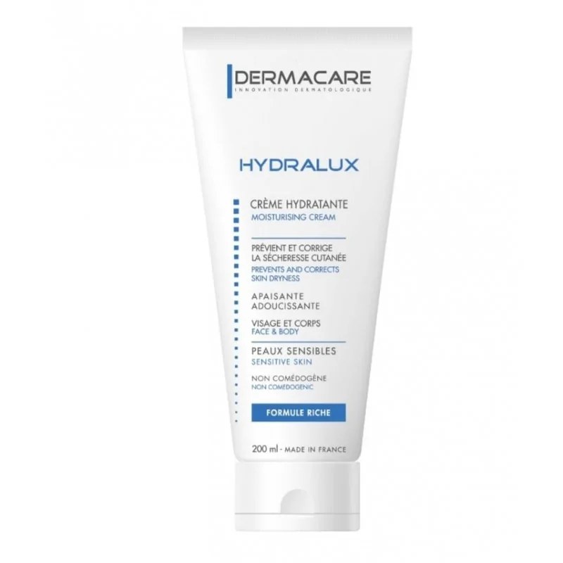 Dermacare DERMACARE HYDRALUX CRÈME HYDRATANTE FORMULE RICHE 200ML