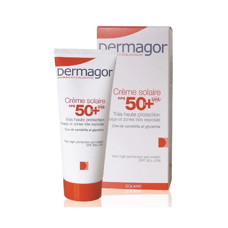 DERMAGOR Dermagor Crème Solaire teintée Très haute protection SPF50+ – 100 ml