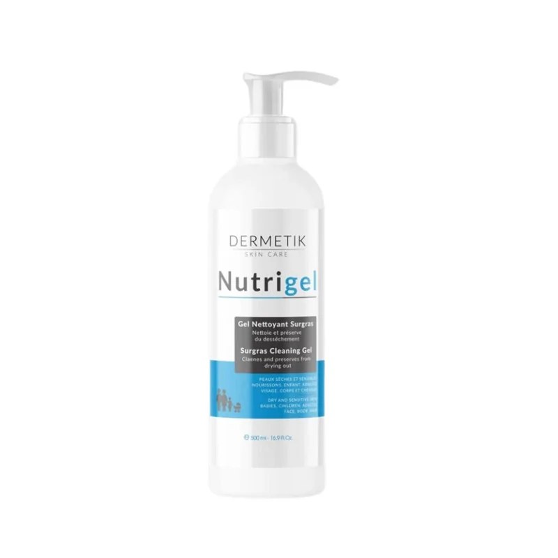 DERMETIK Dermetik-Nutrigel Gel Nettoyant Surgras 500ml