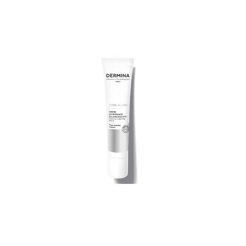 DERMINA  DERMINA SENSI-BLANC CREME HYDRATANTE ECLAIRCISSANTE PEAUX NORMALES A SECHES 40ML
