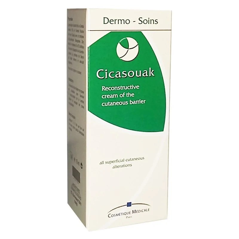 DERMO SOINS DERMO SOINS DERMO SOINS CICASOUAK CRÈME RÉPARATRICE ET RESTRUCTURANTE DE LA BARRIÈRE CUTANÉE