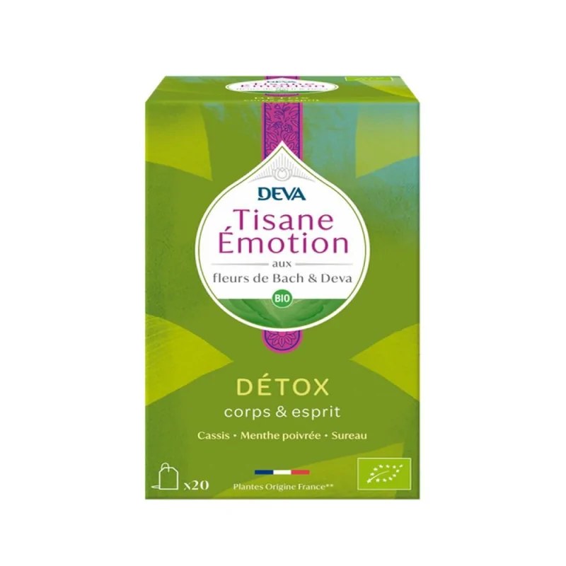 DEVA DEVA Tisane Emotion Detox Corps & Esprit 20 Sachets