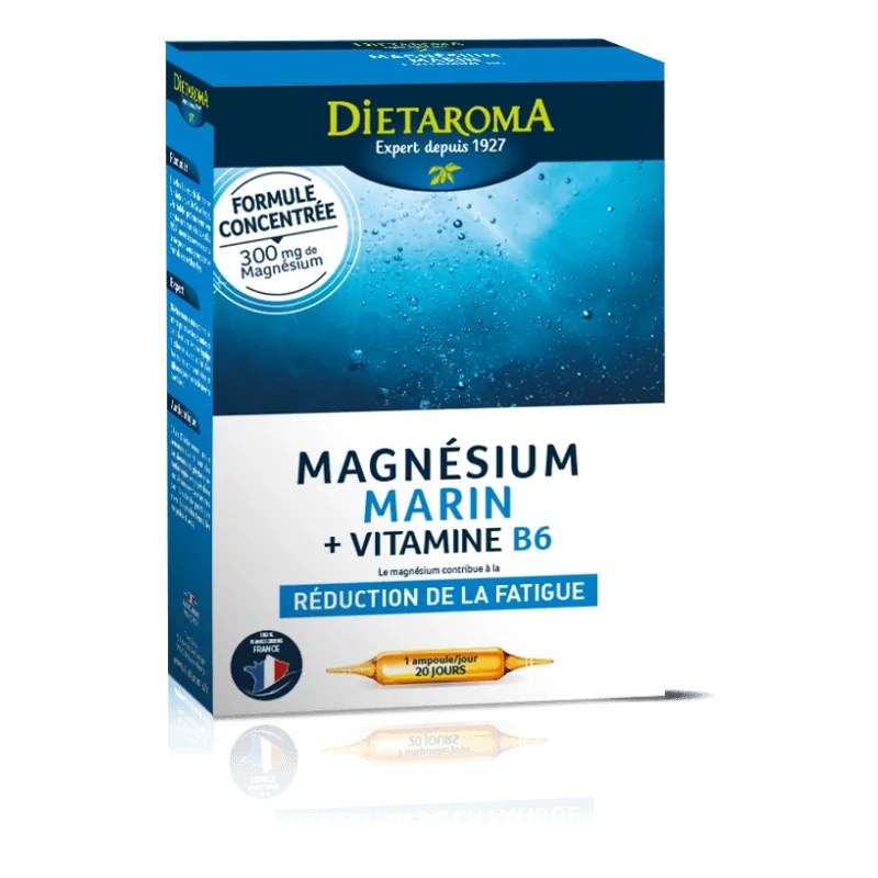 dietaroma DIETAROMA MAGNESIUM MARIN ET VITAMINE B6 EN AMPOULE 20