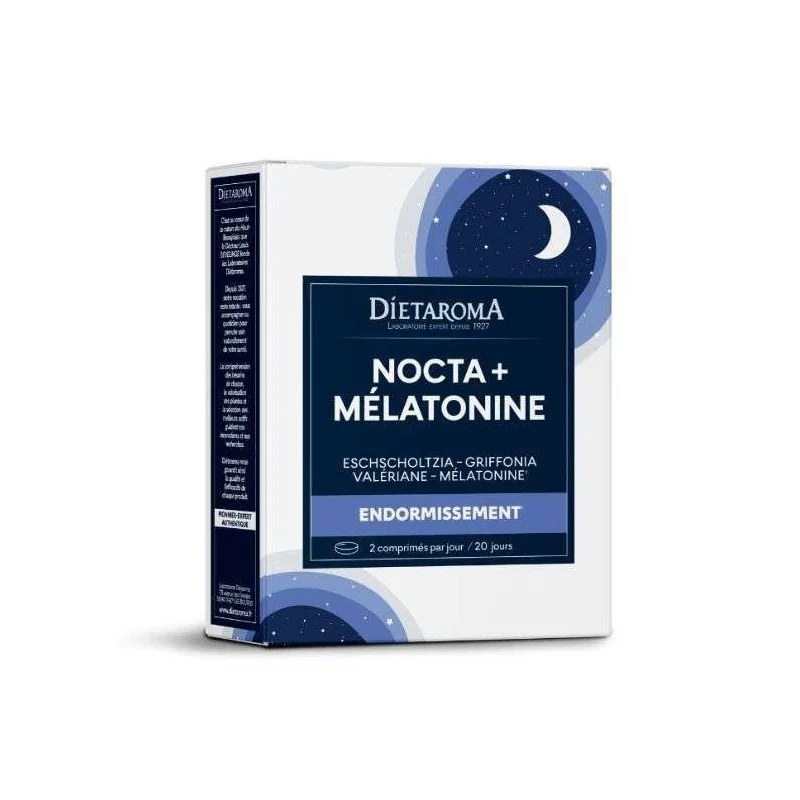 dietaroma Dietaroma NOCTA + MÉLATONINE 40 comprimés