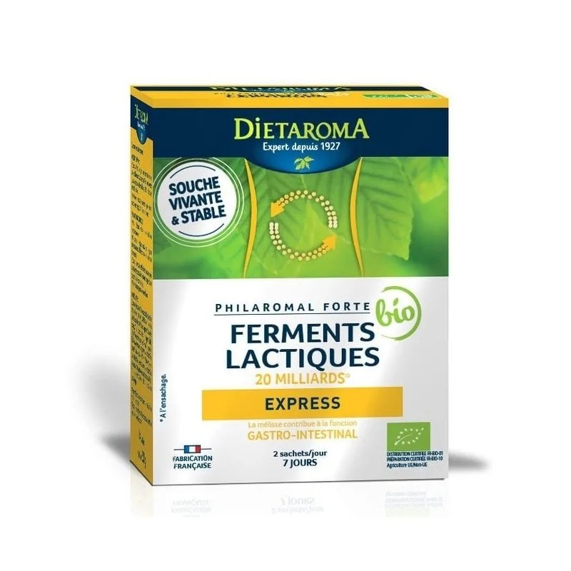 dietaroma DIETAROMA PHILAROMAL FORTÉ EXPRESS - 14 SACHETS BIO