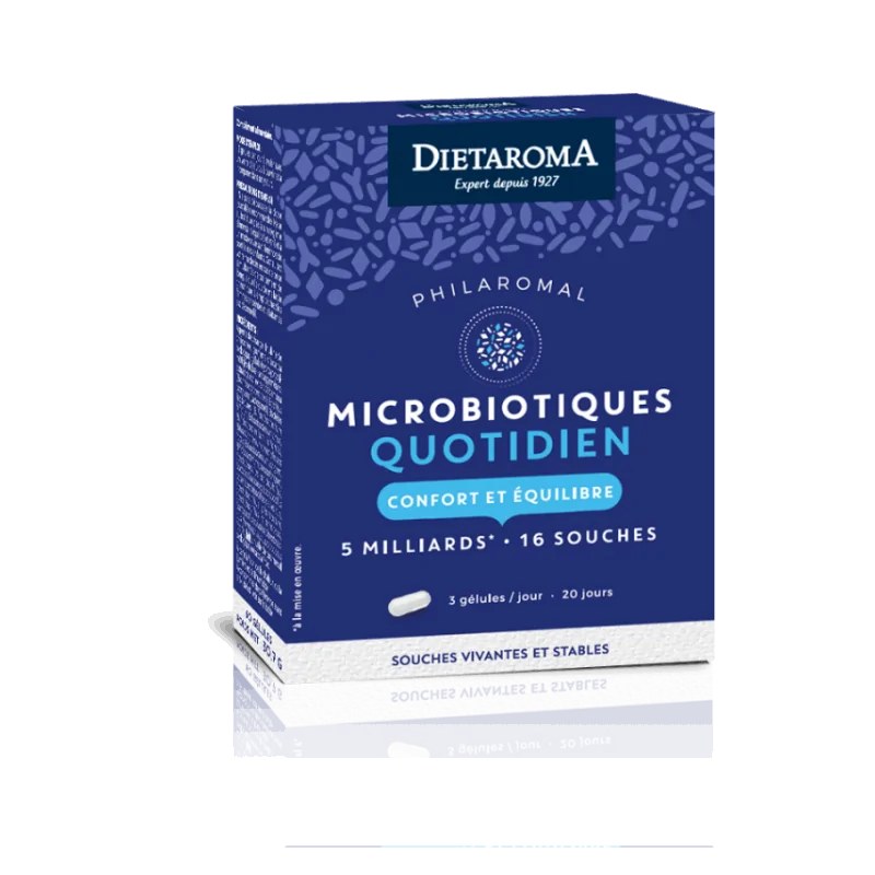 dietaroma Dietaroma Philaromal Microbiotiques Quotidien 60 Gélules