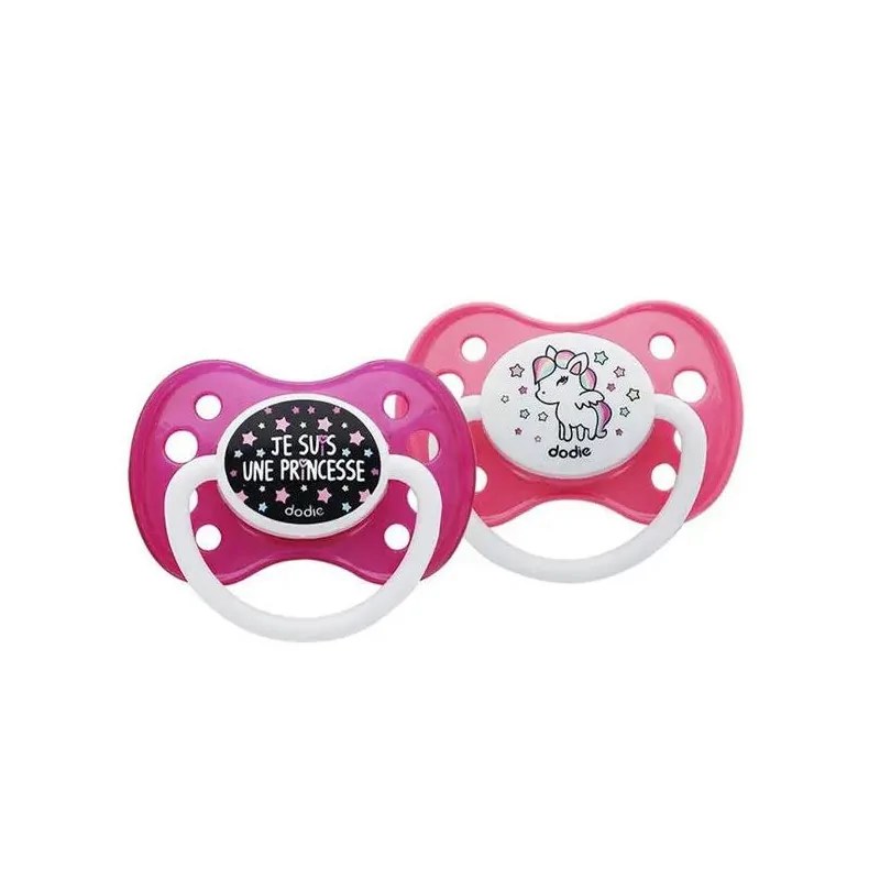 dodie DODIE SUCETTE +6 MOIS DUO GIRLY LICORNE A70