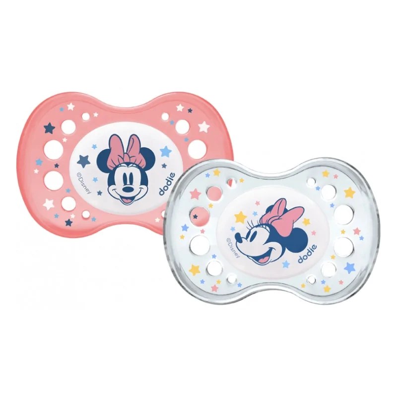 dodie DODIE SUCETTE ANATOMIQUE +18M A74 DUO MINNIE NUIT