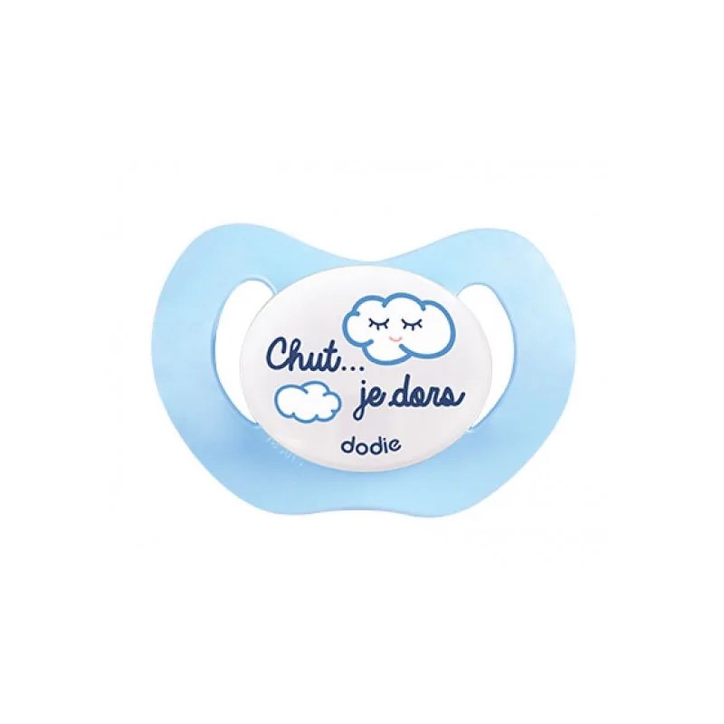 dodie DODIE Sucette Physiologique 0-­‐6 Silicone 39 NUIT NUAGE