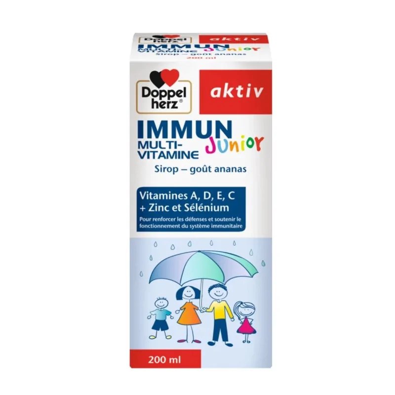 Doppelherz  Doppel Herz Immunité Multivitamine Junior 200ml