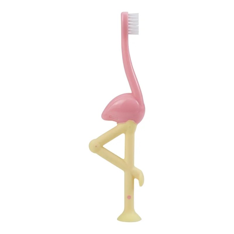 Dr Brown’s DR BROWNS BROSSE A DENTS BEBE 1-4 ANS FLAMANT ROSE