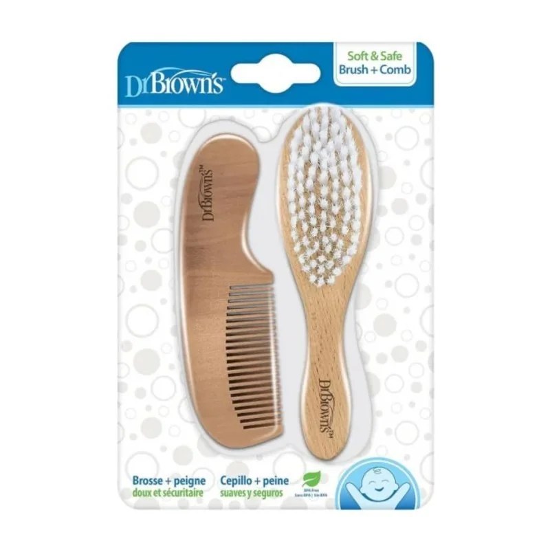 Dr Brown’s DR BROWNS BROSSE + PEIGNE DOUX ET SECURITAIRE