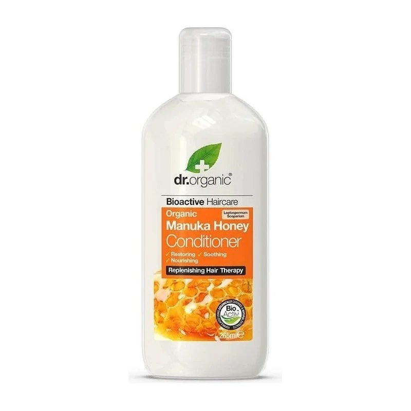 Dr.Organic DR.ORGANIC APRÈS SHAMPOOING AU MIEL DE MANUKA  265 ML