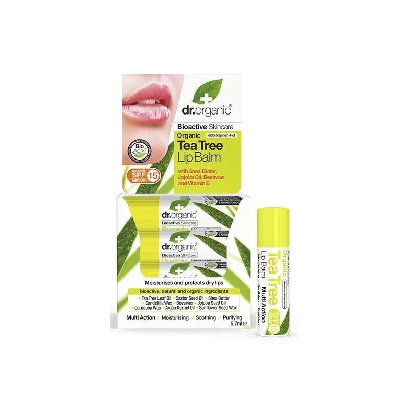 Dr.Organic DR.ORGANIC BAUME A LEVRES  Tea Tree 5,7ML