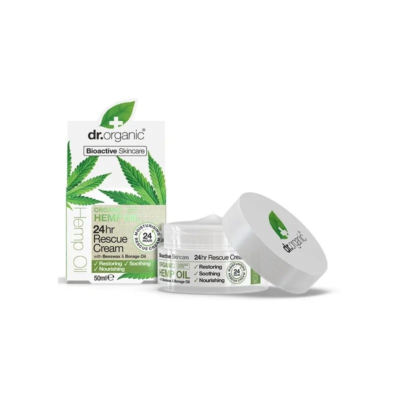Dr.Organic DR.ORGANIC CREME CONCENTREE à l’Huile de Chanvre 50Ml 50Ml