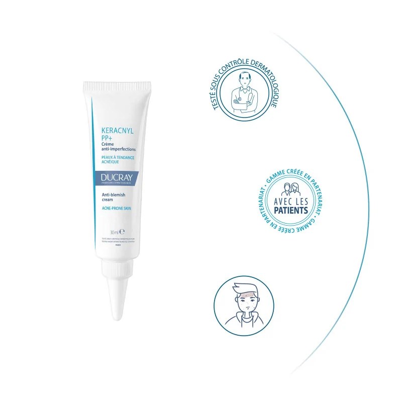 DUCRAY Ducray Crème Anti-imperfections KERACNYL PP+ 30 ml — vue 2
